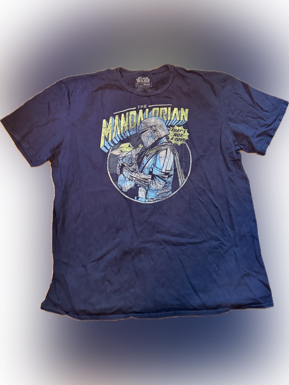 Star Wars The Mandalorian Graphic Tee - Navy